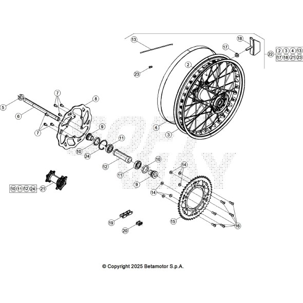 CORONA TRASMISSIONE SECONDARIA Z47