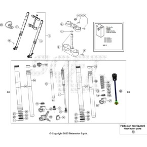 FORCELLA COMPLETA RR 4T X-PRO