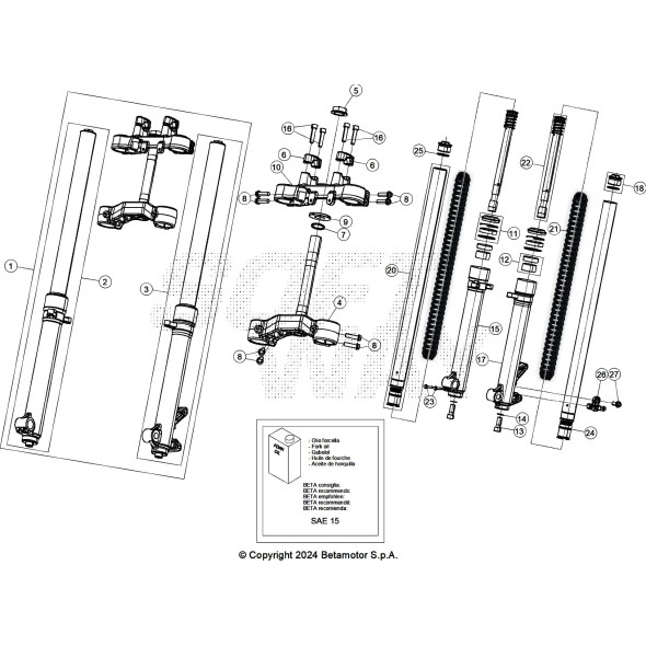 GAMBA FORCELLA DESTRA ALP 4.0 - ALP X 4T