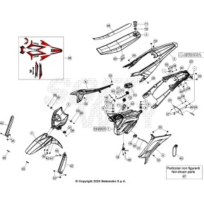 DECALCO SERIE COMPLETA - MOTARD BLACK RR