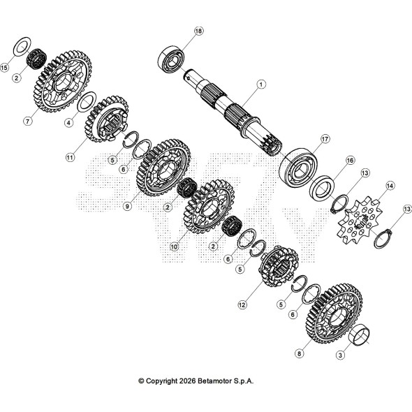 INGRANAGGIO 3° SECONDARIO
