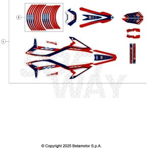 DECALCO CERCHI - ENDURO RR 2T RACING
