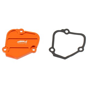 Coperchio valvola di scarico lato sinistro - KTM - Arancione AV3250A
