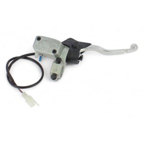 Pompa freno anteriore BREMBO con interruttore stop e cavo - ø pistone 9mm, interasse leva 19mm BR767774