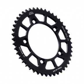 Corona JT ergal RACELITE nera - 46 denti JTA894.46N