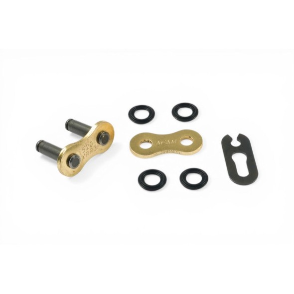 Maglia giunto AFAM - per catena 520 XRR3 XS-ring- Oro A520XRR3GSC
