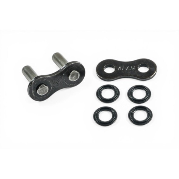 Maglia ribadire AFAM - per catena 520 XRR3 XS-ring - Nero A520XRR3KMR