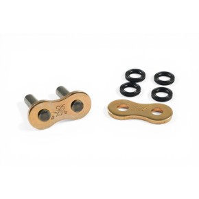 Maglia ribadire AFAM - per catena 525 XSR2 XS-ring - Oro A525XSR2GMR