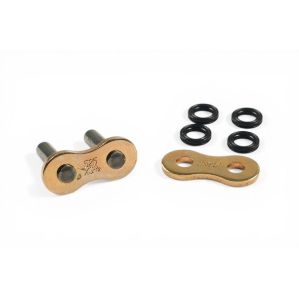 Maglia ribadire AFAM - per catena 525 XSR2 XS-ring - Oro A525XSR2GMR