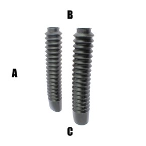 Soffietti per forcelle ø22/46 - lunghezza 320 mm - nero AP1724N