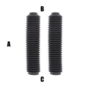 Soffietti per forcelle ø26/45 - lunghezza 295 mm - nero AP1727N