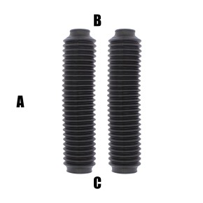 Soffietti per forcelle ø40/60 - lunghezza 360 mm - nero AP1728N