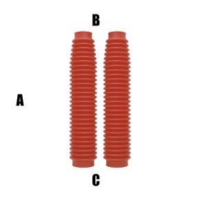 Soffietti per forcelle ø41/58 - lunghezza 430 mm - rosso AP1733R