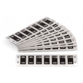 Termometri adesivi reversibili da 90 a 120°C (10 pezzi) AT0029