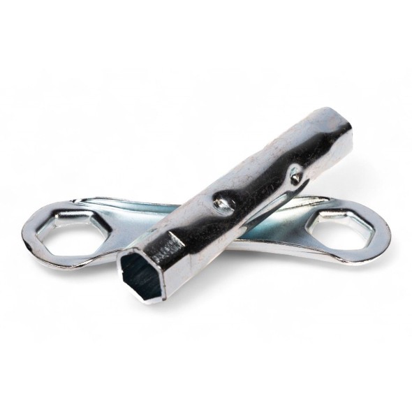 Chiave candela esagono da 16-18 - Lunghezza 120mm AT0030