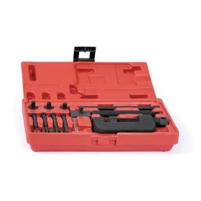 Attrezzo taglia/ribatti catene semi-professionale per catene con passo 415-420-428-520-525-530-532 AT2261
