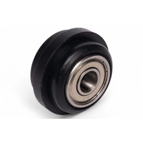 Rullino catena universale (con cresta tipo KTM) - ø esterno 35mm, ø attacco 8mm, larghezza 19mm AV2035