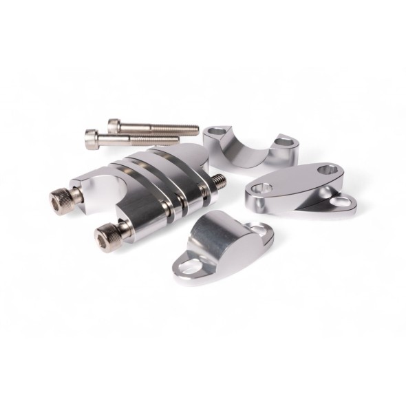 Kit spessori in alluminio per rialzare manubri da ø 28,6mm AV2098