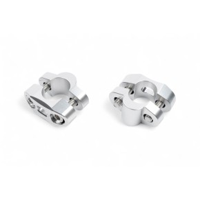 Spessori in alluminio anodizzato da 10mm per rialzare manubri da ø 22mm AV2338