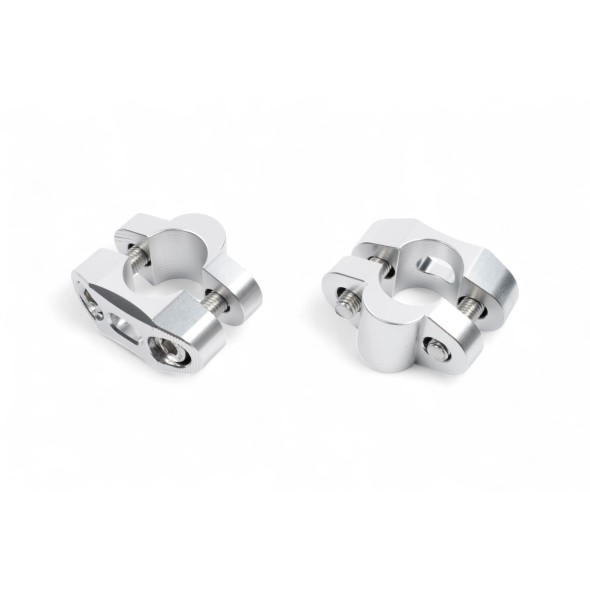 Spessori in alluminio anodizzato da 10mm per rialzare manubri da ø 22mm AV2338