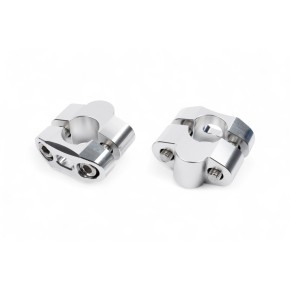 Spessori in alluminio anodizzato da 20mm per rialzare manubri da ø 22mm AV2339