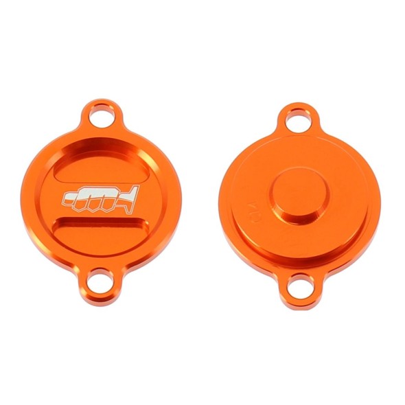 Coperchio filtro olio - KTM - Arancione AV3288A