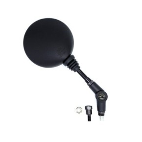 Specchietto retrovisore omologato destro snodato - Ø100mm - Lunghezza 225mm AV3305