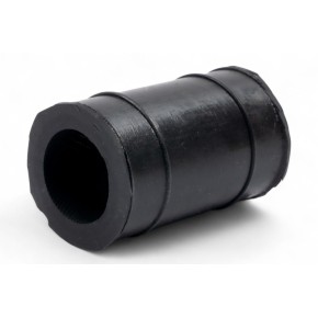 Manicotto silenziatore in gomma nero - ø interno 22mm, lunghezza 50mm AV3409