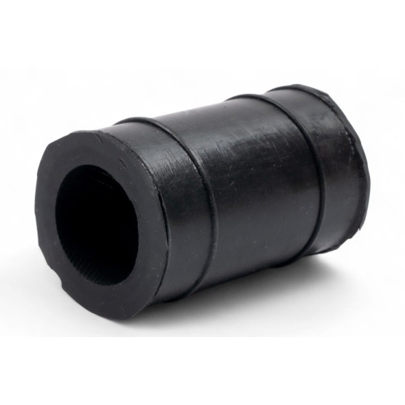Manicotto silenziatore in gomma nero - ø interno 22mm, lunghezza 50mm AV3409