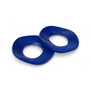Coppia anelli in gomma per manopole - Blu AV3412B