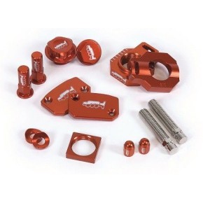 Kit particolari in alluminio - KTM - Arancione AVK012