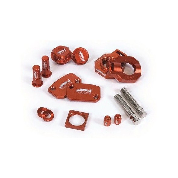 Kit particolari in alluminio - KTM - Arancione AVK012