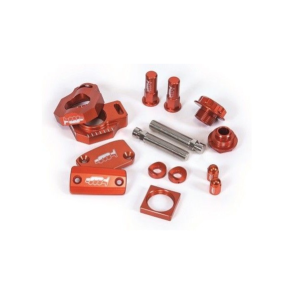 Kit particolari in alluminio - KTM SX 125/150 14-15 - Arancione AVK013