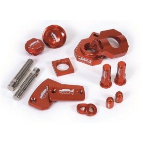 Kit particolari in alluminio - KTM - Arancione AVK014