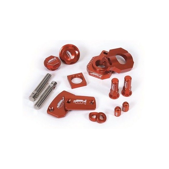 Kit particolari in alluminio - KTM - Arancione AVK014