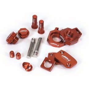 Kit particolari in alluminio - KTM - Arancione AVK015