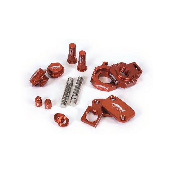 Kit particolari in alluminio - KTM - Arancione AVK015