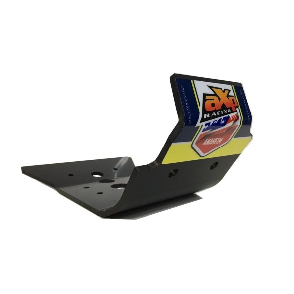 Slitta paratelaio AXP cross 6mm - HUSQVARNA 250 TC 17-18 - Nero AX1403