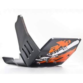 Paramotore AXP XTREM 8mm - KTM 450/500 EXC F 17-23 - Nero AX1482
