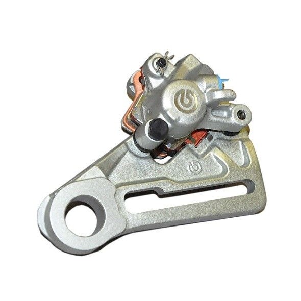 Pinza freno posteriore BREMBO con staffa e pastiglie freno - ø pistoni 26mm BR847019