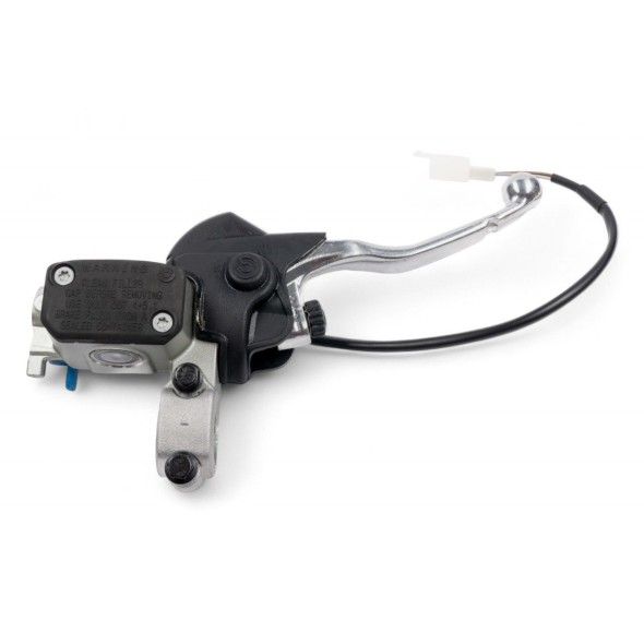 Pompa freno anteriore BREMBO con interruttore stop e cavo - ø pistone 10mm, interasse leva 16mm BR896500