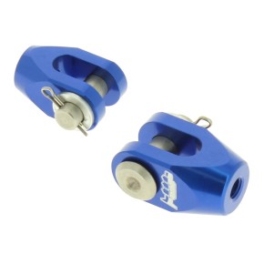 Cavallotto per asta freno posteriore - BETA TM YAMAHA - Blu CFP002B