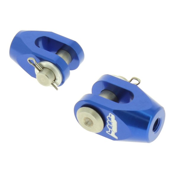 Cavallotto per asta freno posteriore - BETA TM YAMAHA - Blu CFP002B