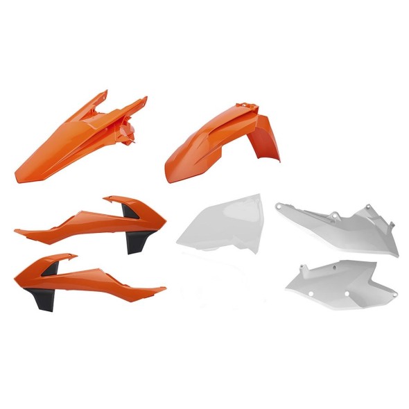 Kit plastiche KTM Arancione16/Bianco CM91227
