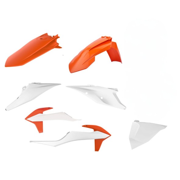 Kit plastiche KTM Arancione16/Bianco20 CM91231
