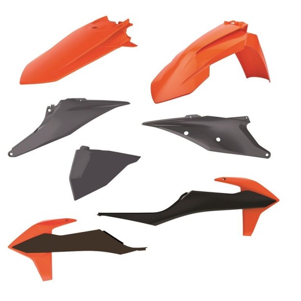Kit plastiche KTM Arancione16/Nardo grey CM91242