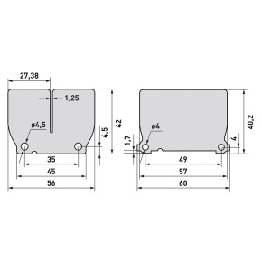 Lamelle CARBONO RACING per V-Force4 (4 pz) GASGAS HUSQVARNA KTM CRV1064