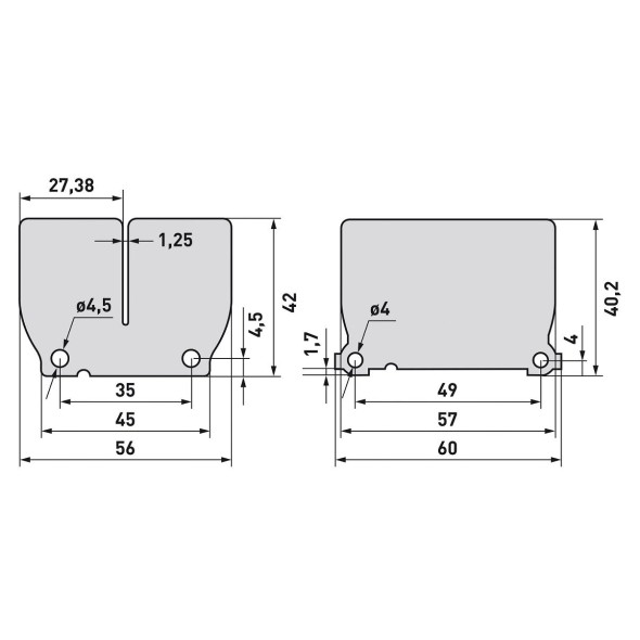 Lamelle CARBONO RACING per V-Force4 (4 pz) GASGAS HUSQVARNA KTM CRV1064