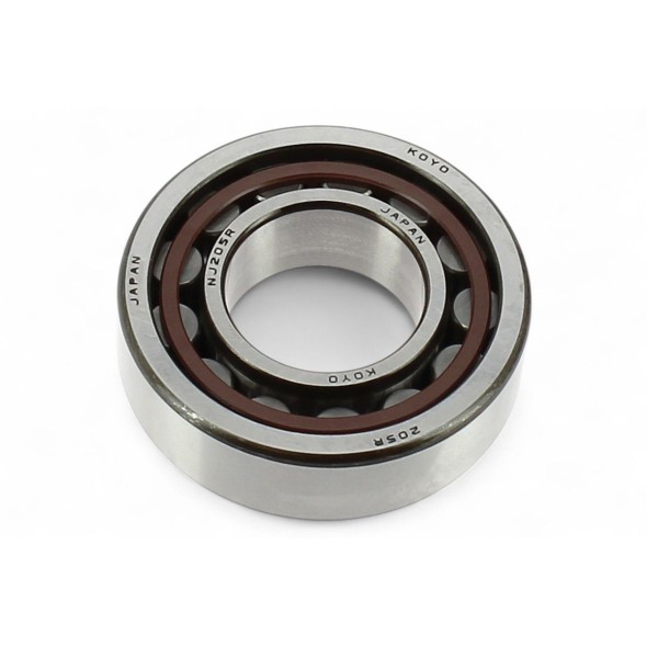 Cuscinetto albero motore KOYO 25x52x15 mm - 13 rulli con gabbia in poliammide CUNJ205ECS42