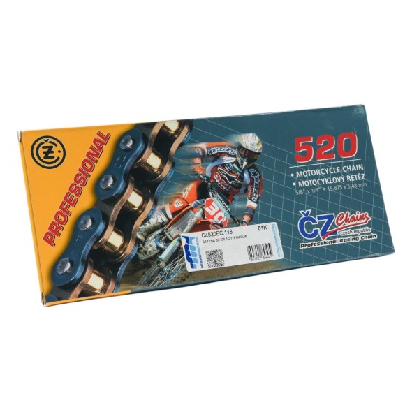 Catena CZ 520 EC - 118 maglie - Nero CZ520EC.118